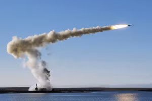 Hệ thống tên lửa phòng thủ bờ biển di động Bastion.