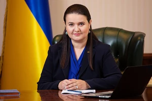 Đại sứ Ukraine tại Mỹ Oksana Makarova.