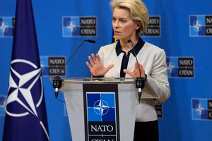 Chủ tịch Ủy ban châu Âu Ursula von der Leyen.