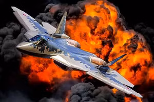 Chiến đấu cơ Su-57 của Nga được mệnh danh là "bóng ma bầu trời".