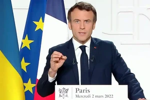 Tổng thống Pháp Emmanuel Macron.