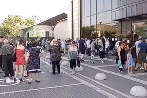 Những người xin nhập quốc tịch Nga ở Zaporozhye.