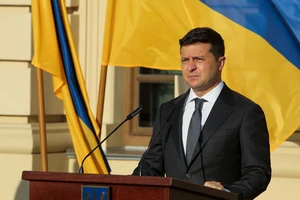  Tổng thống Ukraine Zelensky.