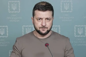 Tổng thống Ukraine Zelensky.