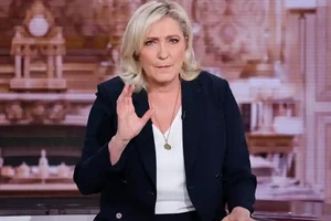 Ứng cử viên tổng thống Pháp Marine Le Pen.