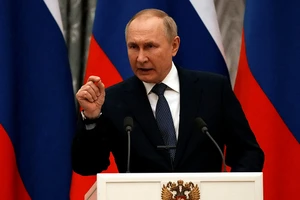 Tổng thống Nga Putin.