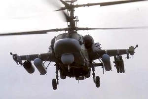 Trực thăng tấn công Ka-52 của Nga.