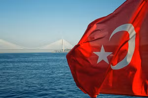 Quốc kỳ Thổ Nhĩ Kỳ.