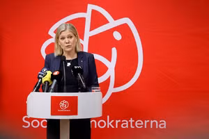 Thủ tướng Thụy Điển Magdelena Andersson.