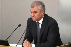 Chủ tịch Hạ viện Nga Vyacheslav Volodin.