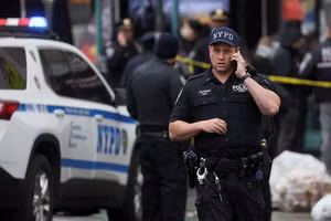 Cảnh sát có mặt tại hiện trường vụ việc.