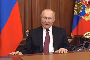 Tổng thống Nga Vladimir Putin.