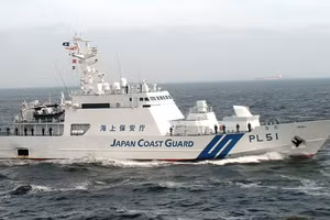 Lực lượng bảo vệ bờ biển Nhật Bản.