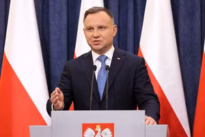 Tổng thống Ba Lan Andrzej Duda.