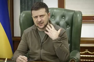  Tổng thống Ukraine Zelensky.