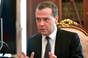 Phó Chủ tịch Hội đồng An ninh Quốc gia Nga Dmitry Medvedev.