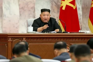 Nhà lãnh đạo Triều Tiên Kim Jong-un.