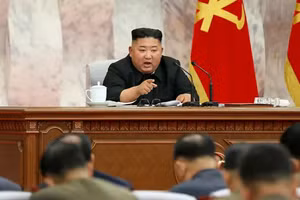 Nhà lãnh đạo Triều Tiên Kim Jong-un.