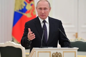 Tổng thống Nga Putin.