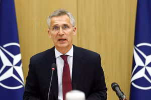 Tổng thư ký NATO Jens Stoltenberg.