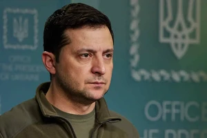 Tổng thống Ukraine Zelensky.