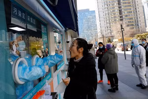 Xét nghiệm Covid-19 ở Trung Quốc.