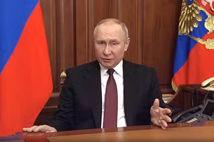 Tổng thống Nga Putin.