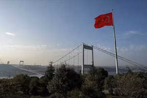 Quốc kỳ Thổ Nhĩ Kỳ.