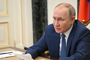 Tổng thống Nga Vladimir Putin.