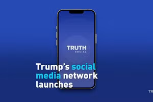 Mạng xã hội Truth Social của cựu Tổng thống Mỹ Donald Trump