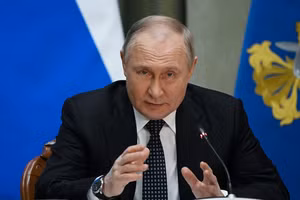 Tổng thống Nga Vladimir Putin.