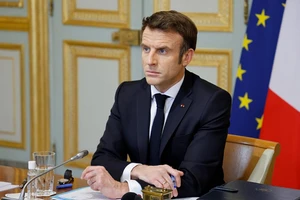 Tổng thống Pháp Emmanuel Macron.