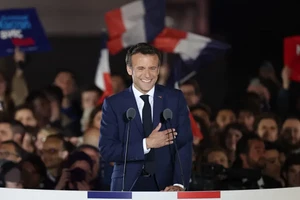 Tổng thống Pháp Emmanuel Macron.