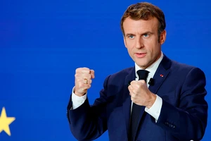 Tổng thống Pháp Emmanuel Macron.