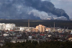 Giao tranh ở Ukraine.