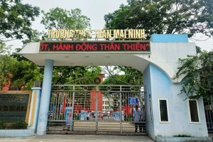 Trường THCS Trần Mai Ninh, TP Thanh Hóa. (Ảnh: TL)