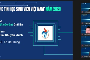 Sinh viên có thành tích NCKH tốt được vinh danh và khen thưởng