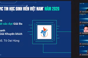Sinh viên có thành tích NCKH tốt được vinh danh và khen thưởng