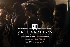 Khán giả Việt Nam sẽ được xem Justice League của Zack Snyder cùng giờ với Mỹ trên Sunshine TV