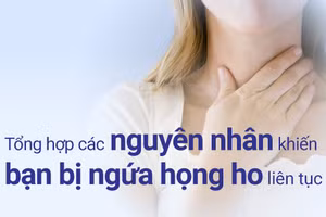 Ngứa họng ho liên tục khiến nhiều người vô cùng khó chịu