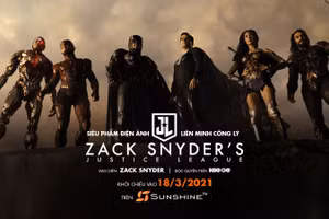 Bom tấn điện ảnh “Zack Snyder’s Justice League” công chiếu trên Sunshine TV
