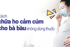 Chữa ho cảm cúm cho mẹ bầu không dùng thuốc