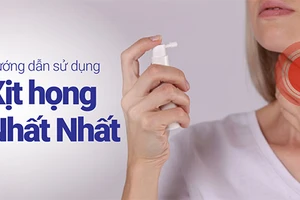 Xịt Dung dịch Xịt họng Nhất Nhất đúng cách giúp sản phẩm phát huy tốt hiệu quả