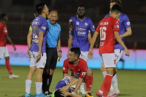 Hùng Dũng gặp chấn thương nặng ở vòng 5 V.League