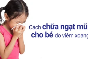 Cách chữa ngạt mũi cho bé do viêm xoang mũi