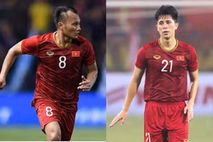Tuyển Việt Nam thiếu vắng Trọng Hoàng, Đình Trọng ở trận gặp Indonesia