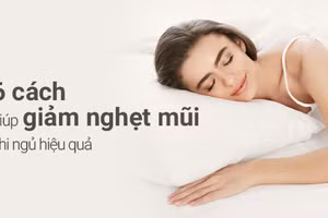 Giảm nghẹt mũi khi ngủ giúp cho bạn có được giấc ngủ ngon hơn