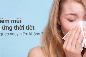 Viêm mũi dị ứng thời tiết là gì, có nguy hiểm không?