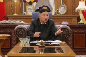 Hình ảnh ông Kim Jong Un do hãng thông tấn KCNA công bố hôm 8/6