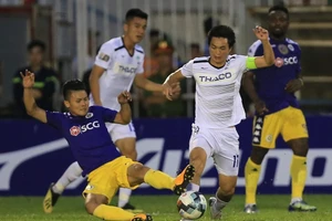 Tâm điểm vòng 10 V.League là trận đấu giữa HAGL gặp Hà Nội FC